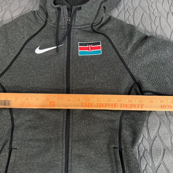 Nike Pro Elite Kenya Team Issue Tech Fleece Hoodie Jacket Running Womens XS NEW - Picture 10 of 11